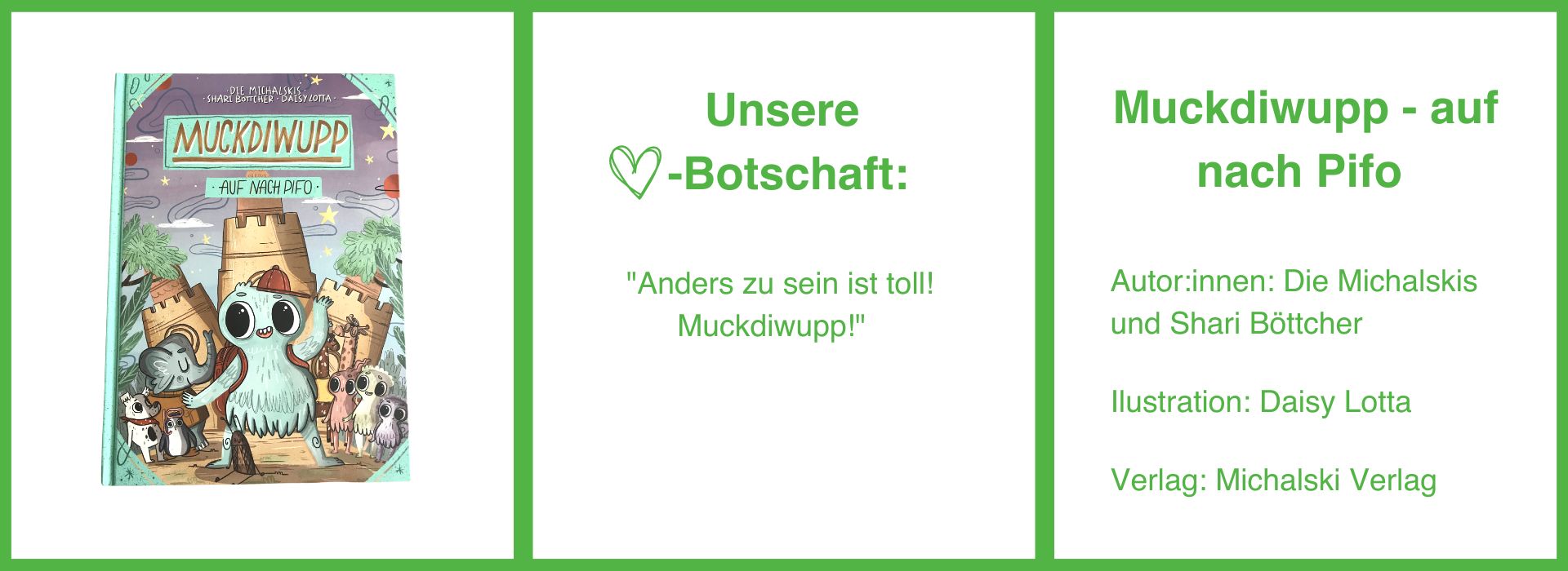 Kinderbuch-Empfehlung: Muckdiwupp